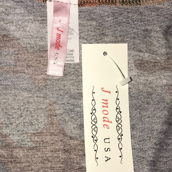 🆕 FREE!!! Draped Camo/Bronze Rose Cascade Vest - Picture 6 of 7